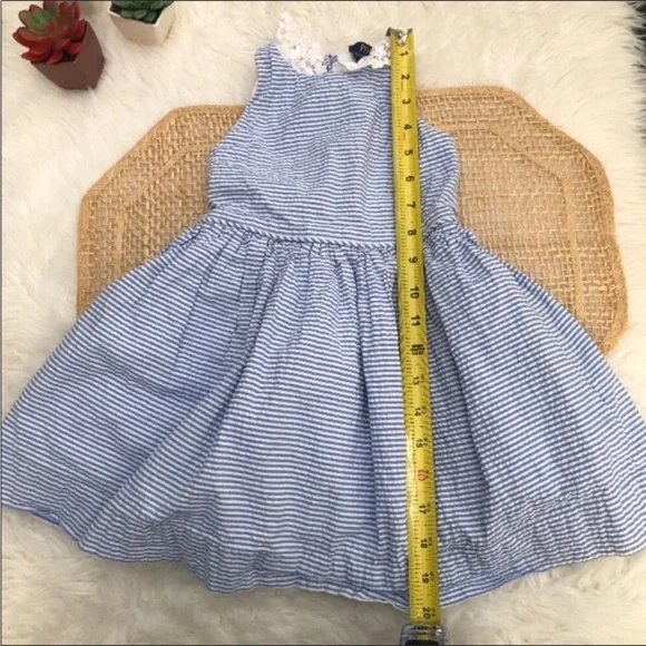 Polo Ralph Lauren Seersucker Stripe Dress - Picture 10 of 13